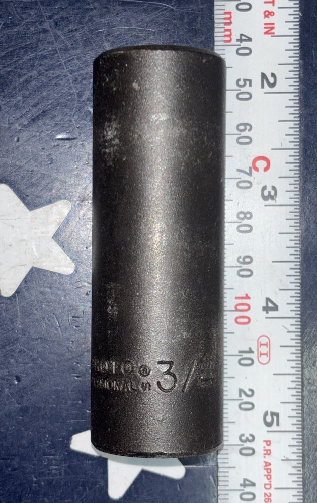 PROTO Pro 3/4” Deep Impact Socket 1/2DR 6-Point 7324H