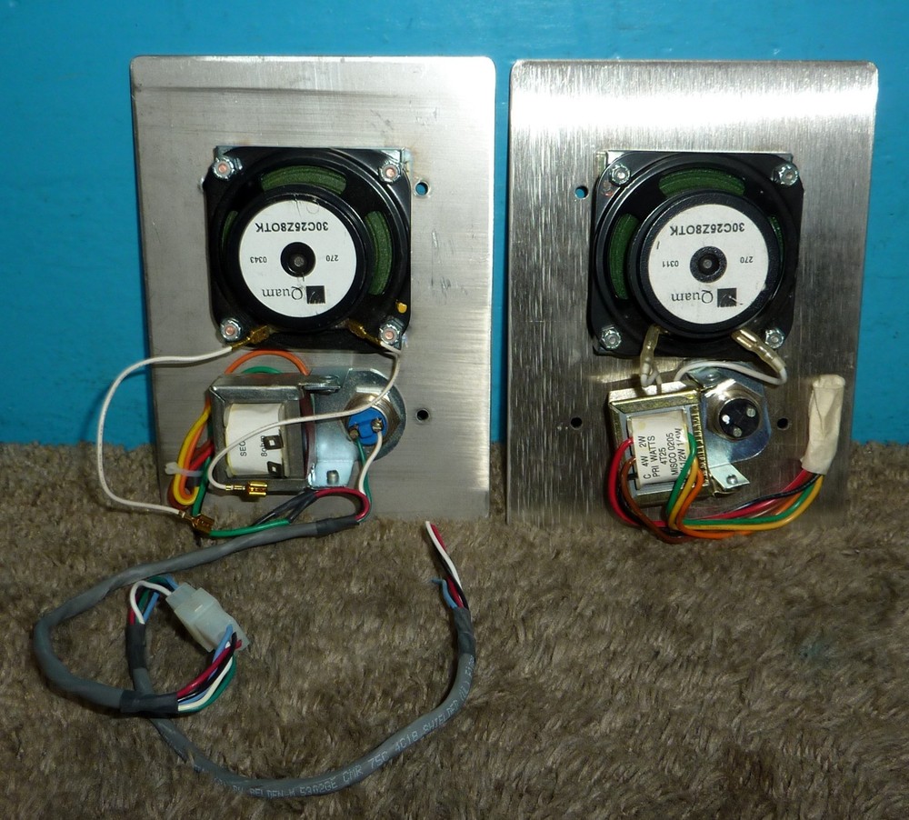 2 Rauland HSS1 High Security Intercom Speaker Stations w/ Original Box