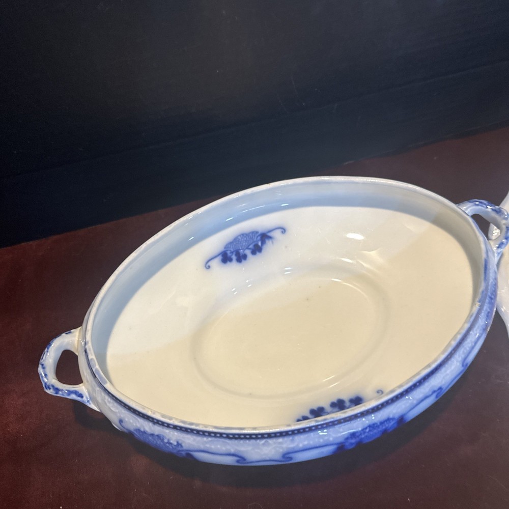 Flo Blue Vintage Covered Server