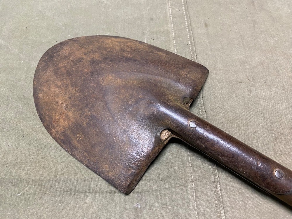 ORIGINAL WWI WWII US ARMY M1910 T-HANDLE FIELD E-TOOL ENTRENCHING SHOVEL-