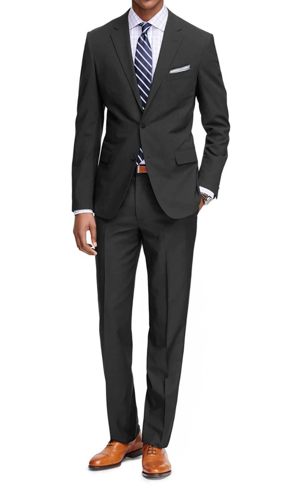 Braveman Men's Two Piece Classic Regular Fit Suits