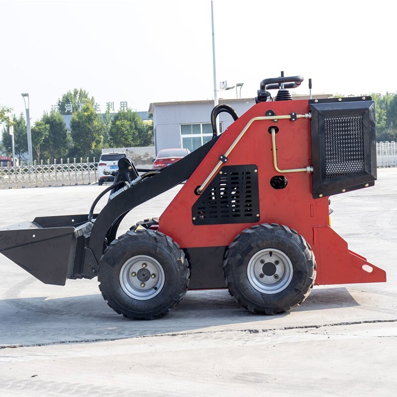 13.5HP Gas Engine Mini Wheel Skid Steer Loader, New