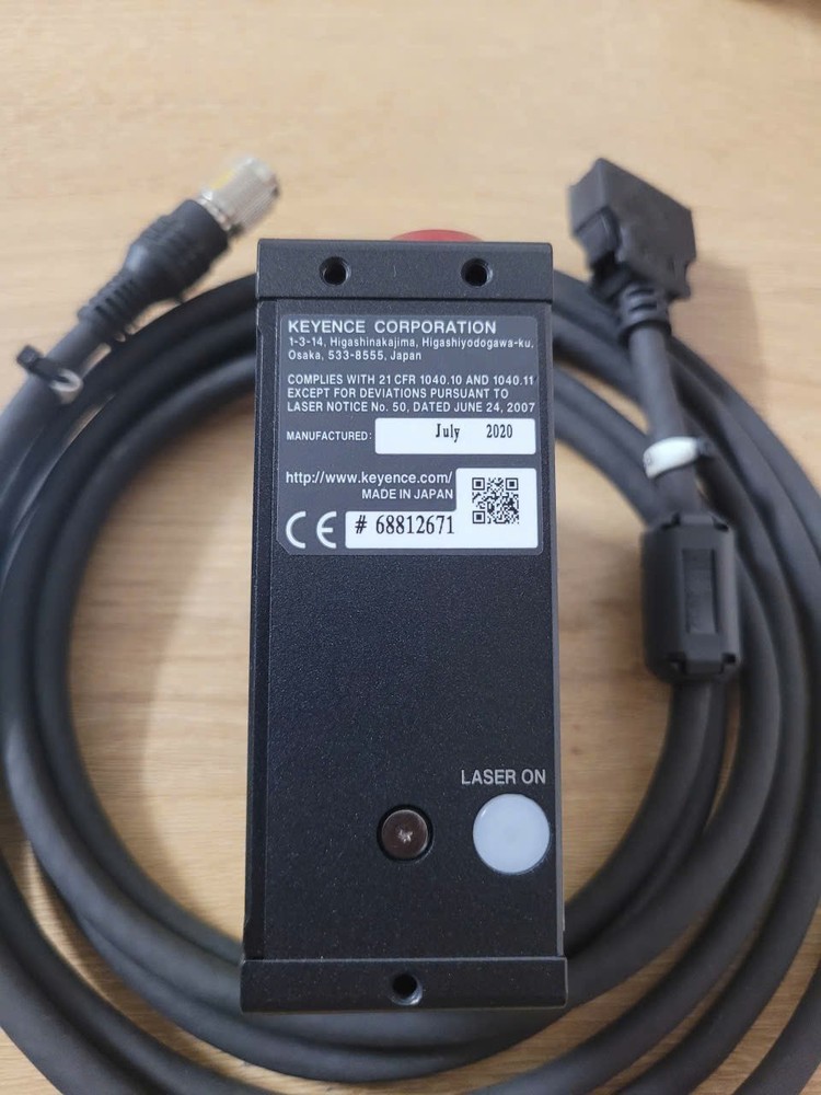 Keyence LJ-V7020 Laser Head Sensor with CB-B10 cable