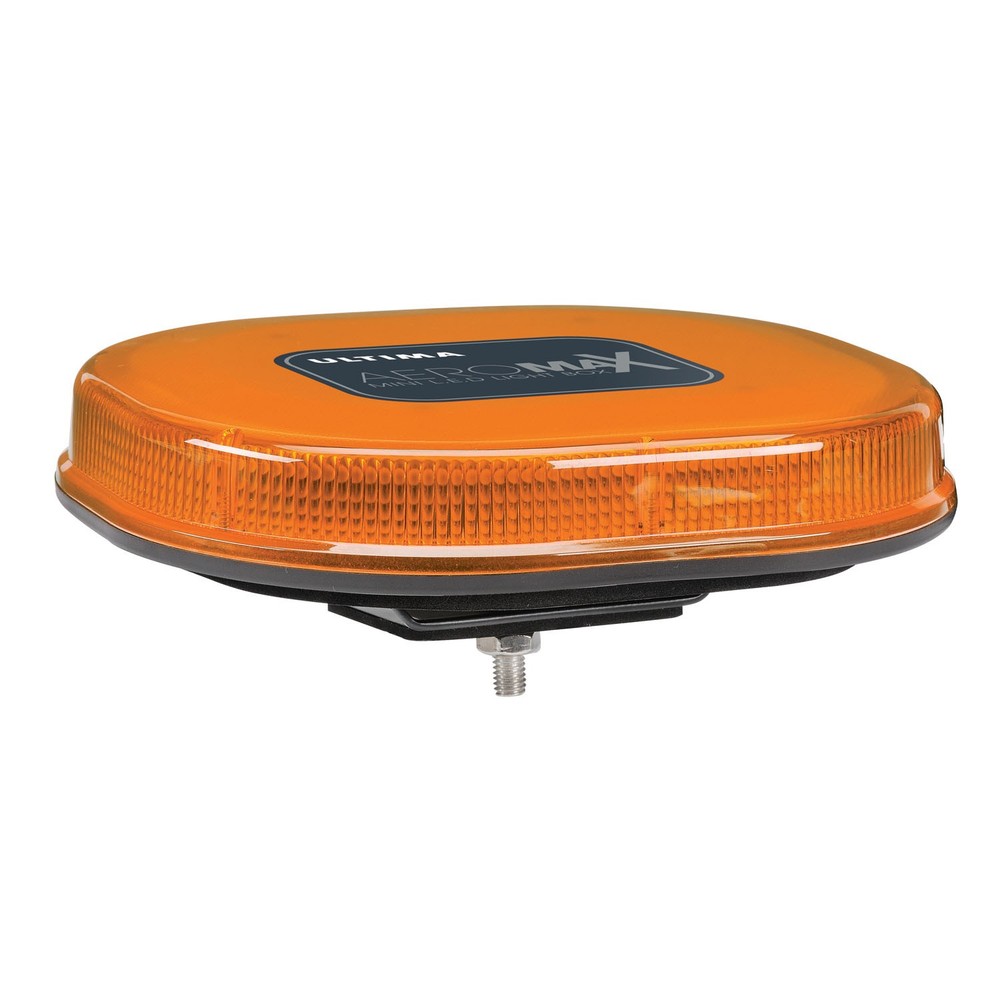Aeromax Mini Light Bar, Amber, Single Bolt Install