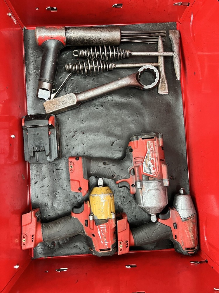 Toolbox w/ Custom Cart & Tools