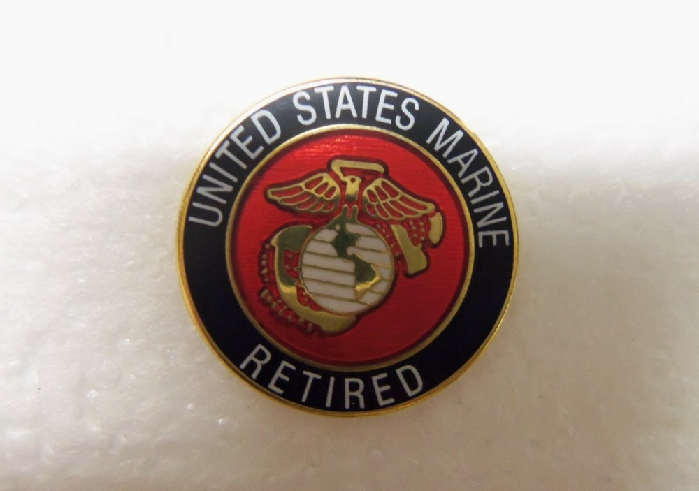 US Marine Corps - Retired Pin