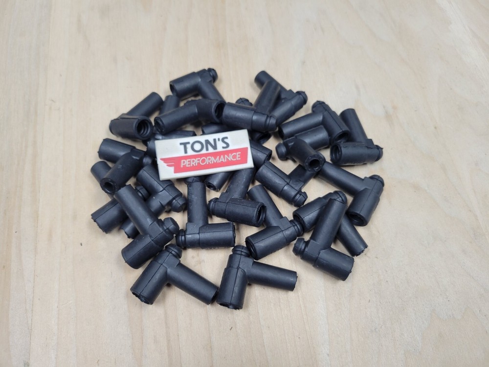 Bulk 50 pack 90 Degree HEI style Distributor boot end with Nipple / Spark Plug