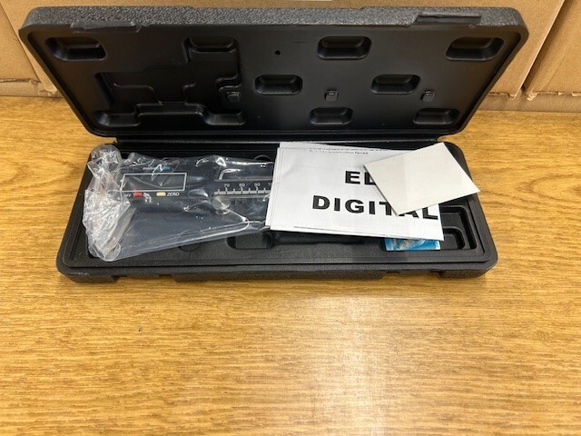 6" Digital Caliper with Case