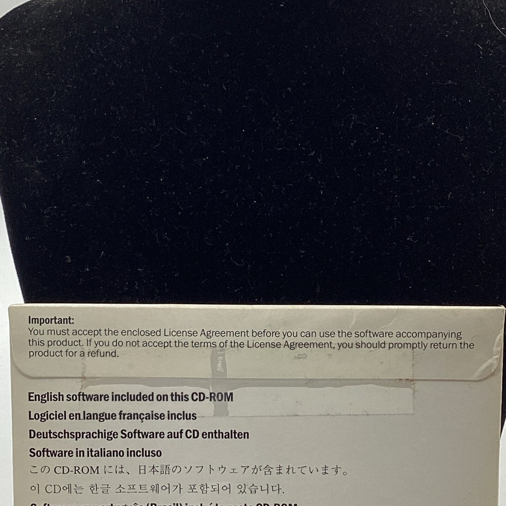 SEALED 1999 Microsoft IntelliType Pro Keyboard Software CD Set X04-84502
