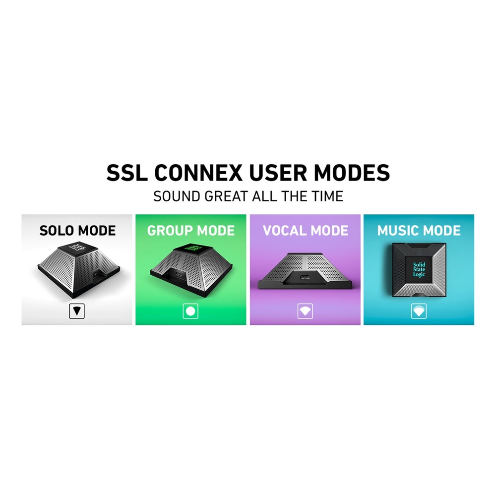 New Solid State Logic SSL CONNEX Portable USB Microphone. Conferencing, Content