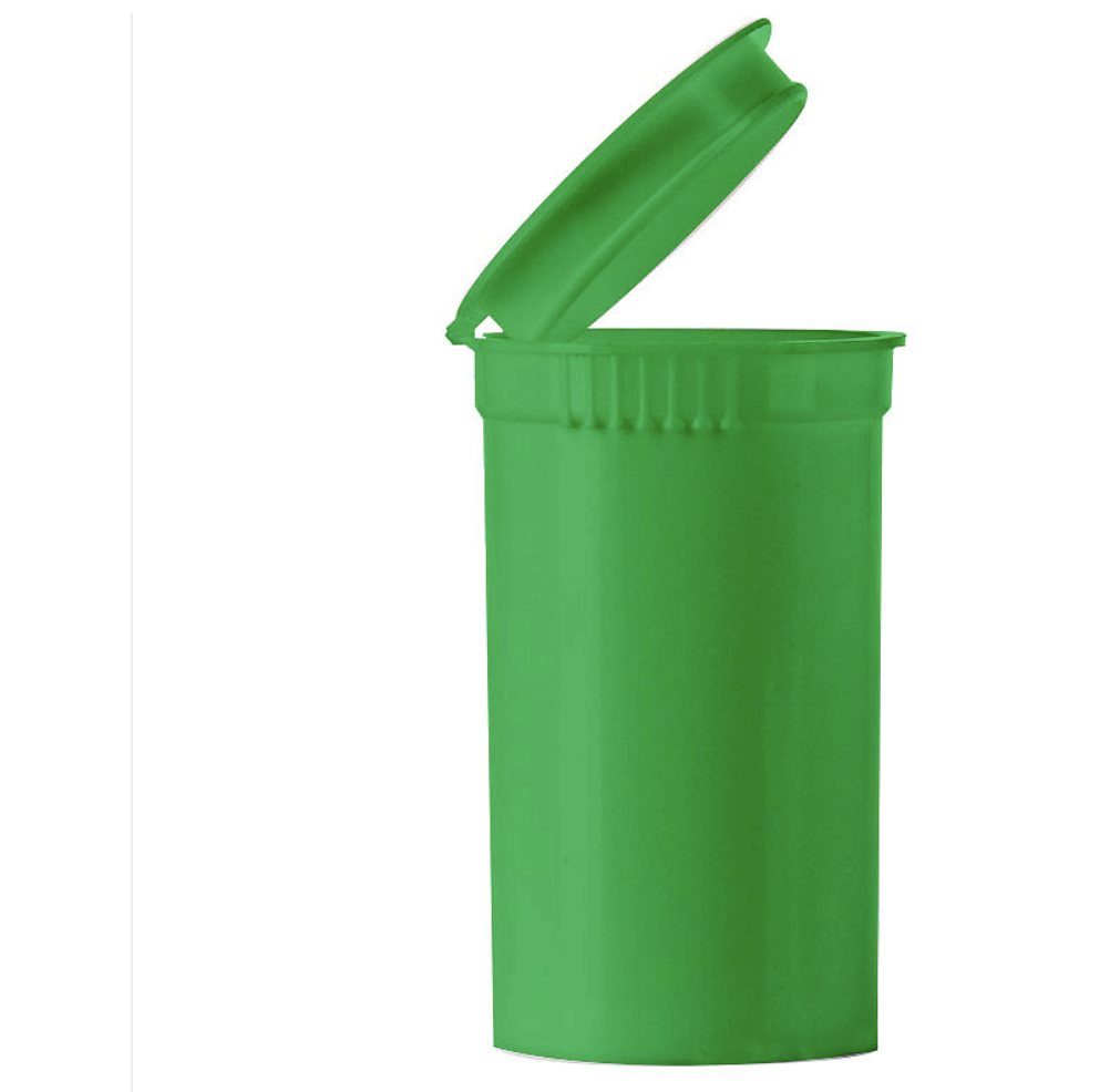 13 DRAM Pop Top Containers (Multiple colors available) - 315/Case
