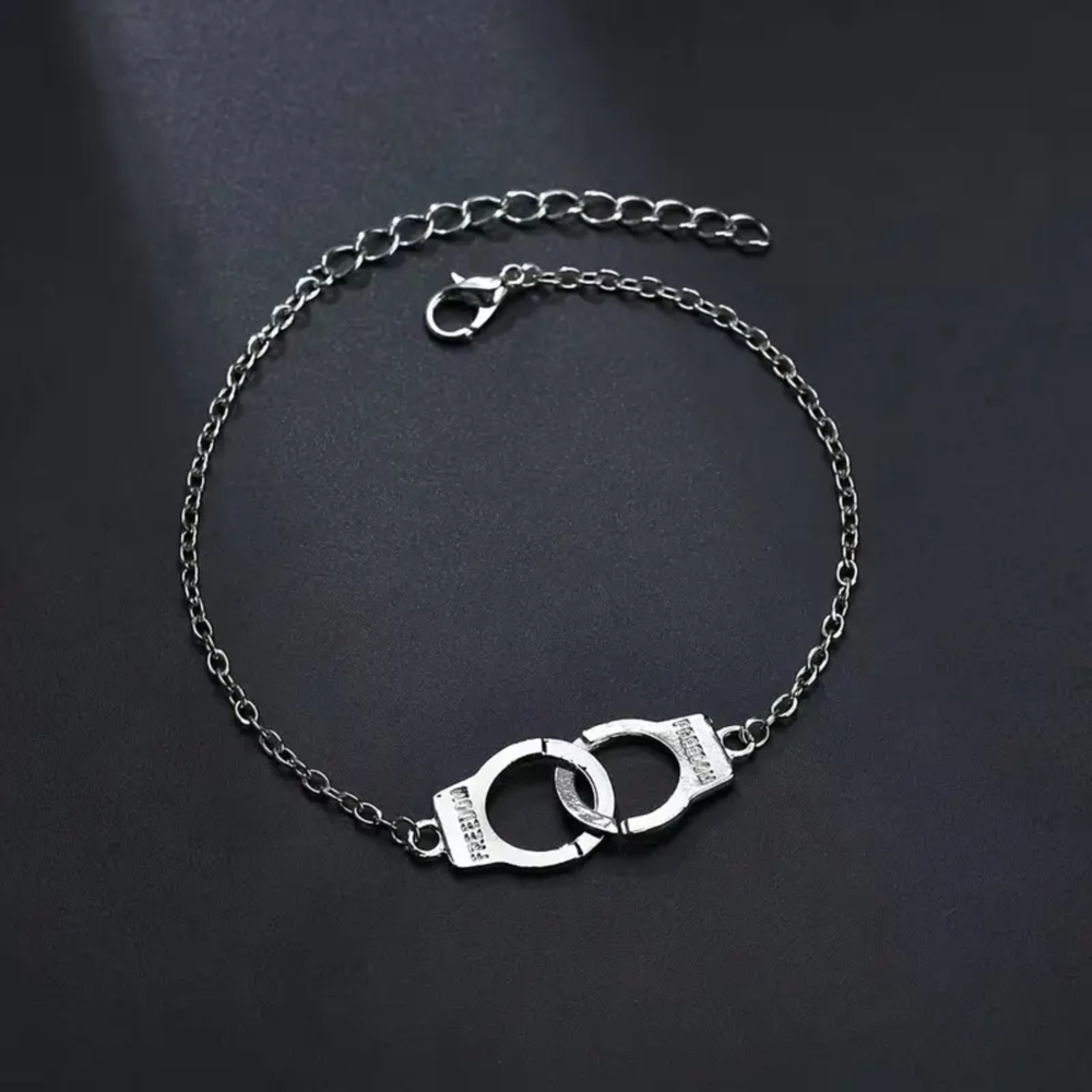Woman's Ankle Bracelets Handcuffs Anklets Adjustable