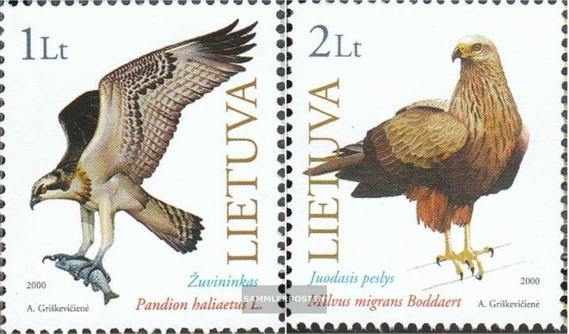 Lithuania 731-732 MNH 2000 Animals