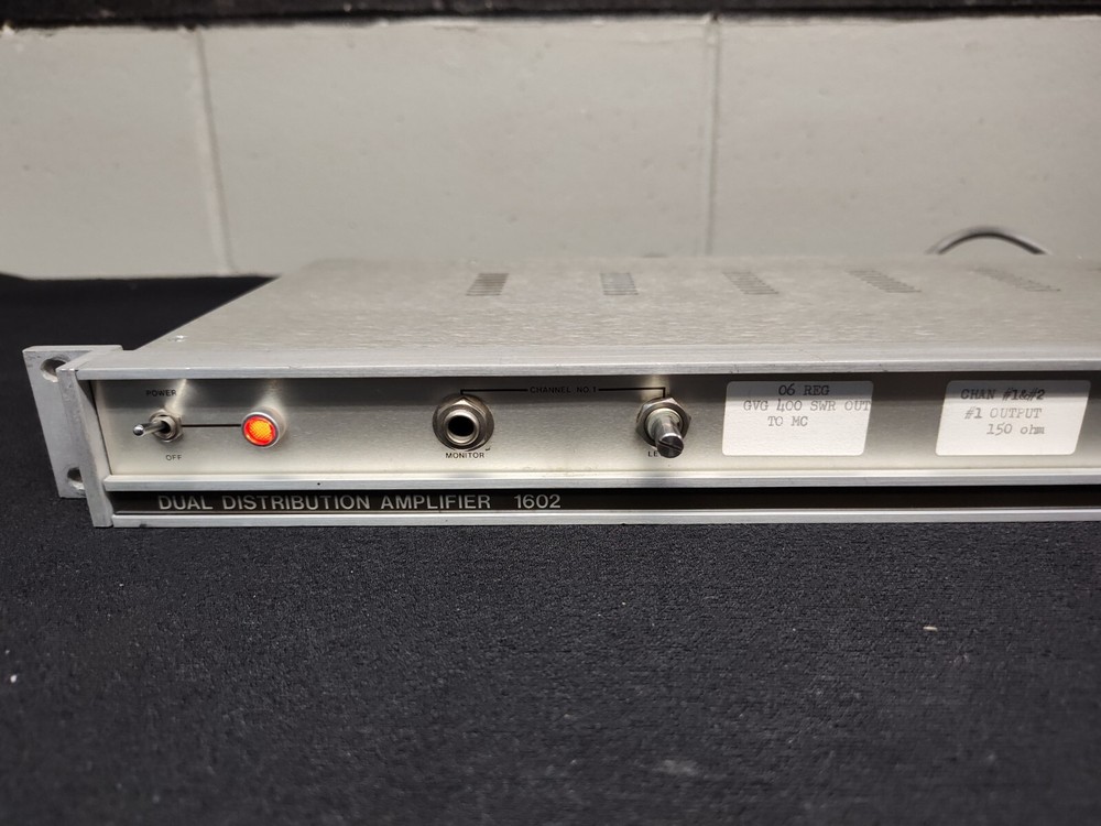 Thomson-CSF Laboratories Dual Distribution Amplifier 1602