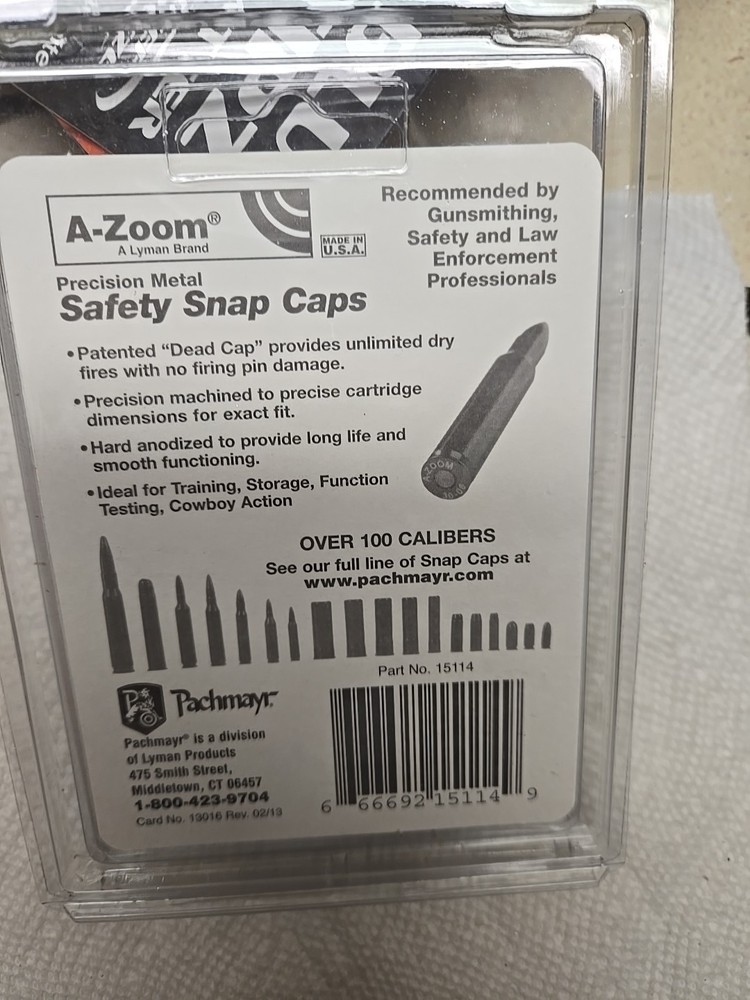 Snap Cap A-ZOOM 40 S&W 5pk