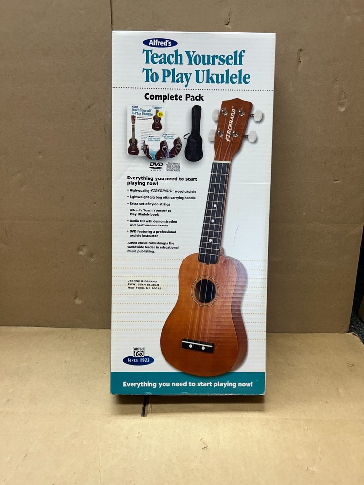 Teach Yourself To Play Ukelele Pack (Strings,Bag,Book)