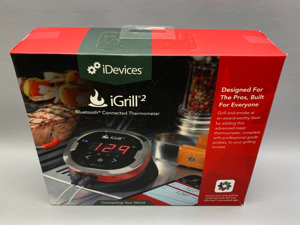 IDEVICES I GRILL2 BLUETOOTH CONNECTED THERMOMETER- USED