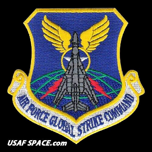 AIR FORCE -GLOBAL STRIKE COMMAND-B-1B LANCER - AFGSC B-1B - ORIGINAL USAF PATCH