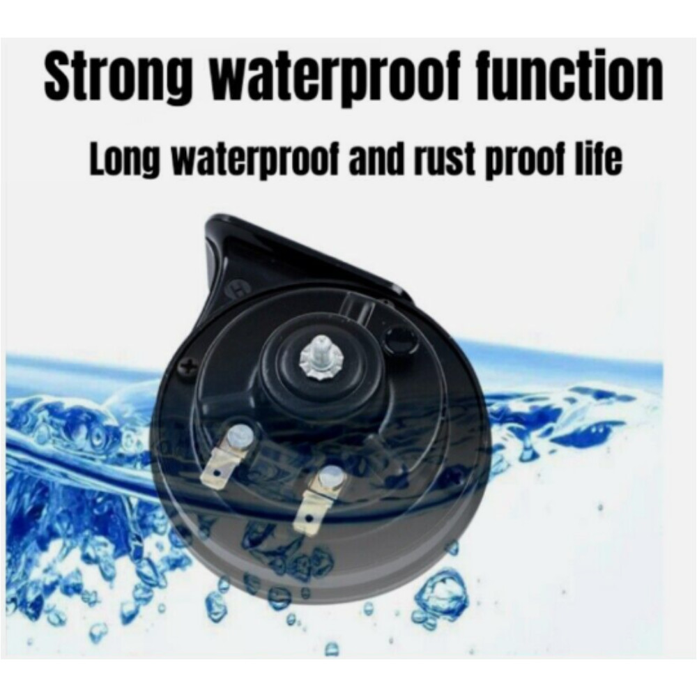Car Horn Super Loud Train Horn for Car Boat Train Truck Black Motorcycle