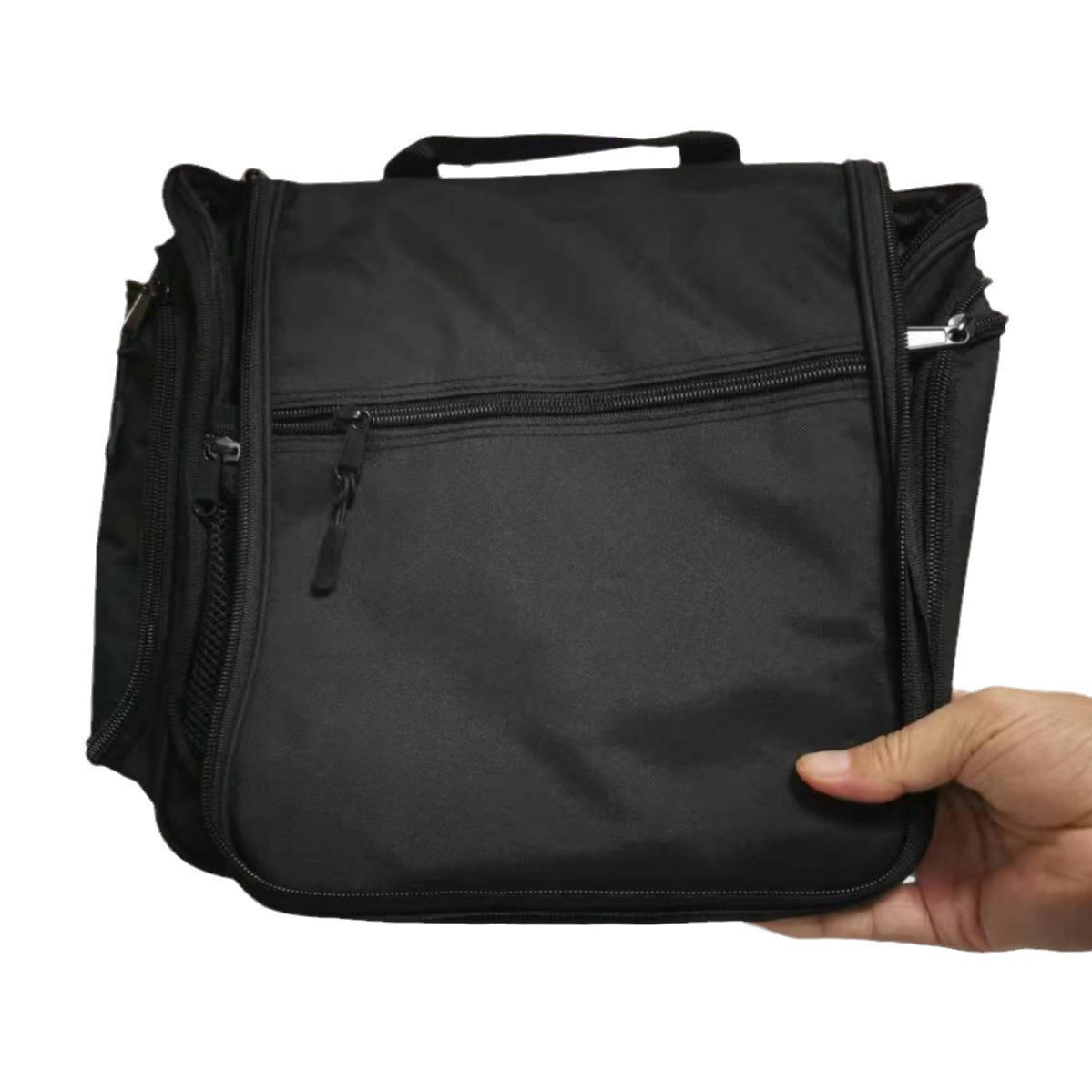 Large Hanging Travel Toiletry Bag - Waterproof Cosmetic Organizer Wet Dry