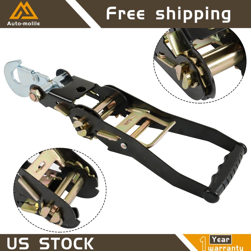 High Quality Tie Down strap 4 Pcs 2 Inch × 96 Inch 3,300 Pound Safe Working Load