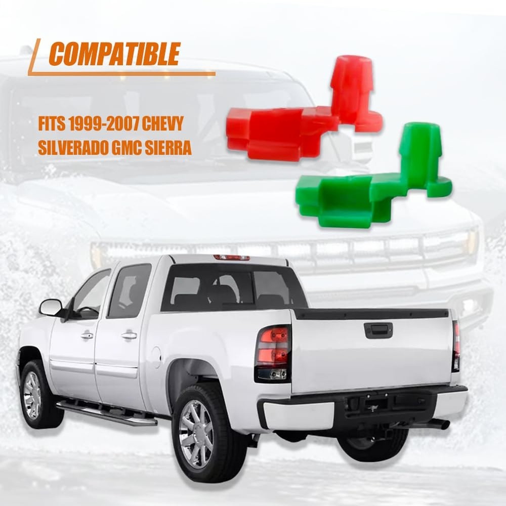 10PCS Tailgate Handle Rod Clip, Auto Tailgate Accessories Left and Right Hand...