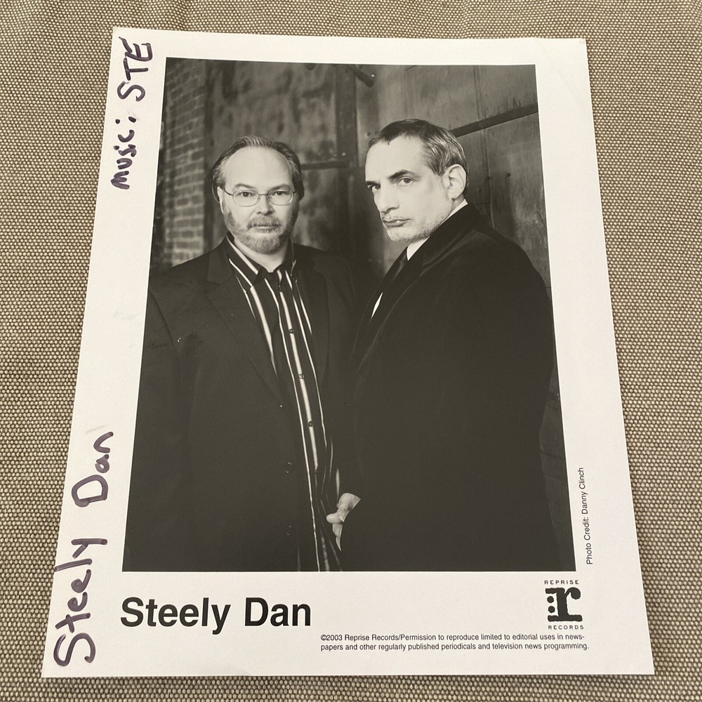 Steely Dan Press Photo 8x10”. See Description.