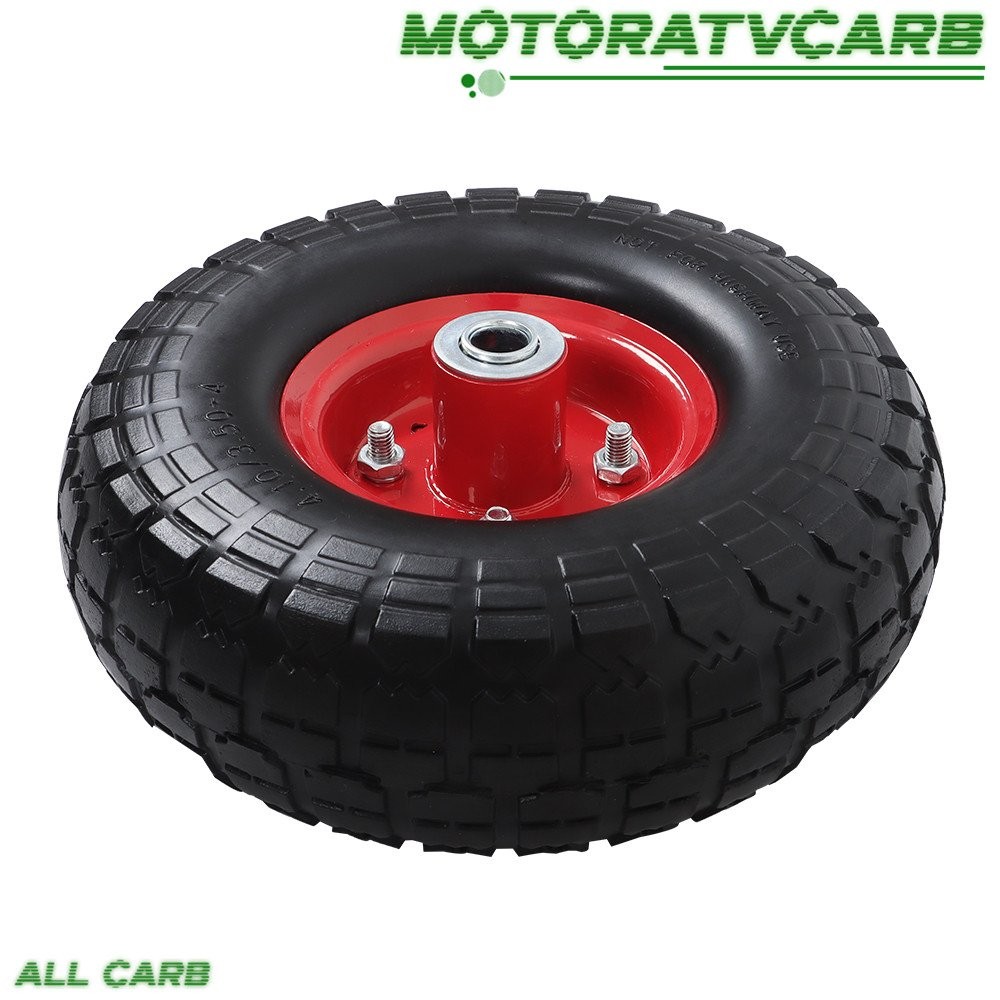 ALL-CARB Solid Never Flat Tires Wheel Kit Fit For EU3000is Generator Durable