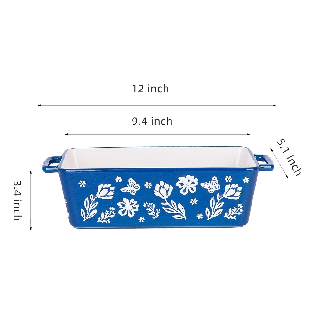 Ceramic Bread Pan Nonstick Loaf Pan for Baking Kitchen