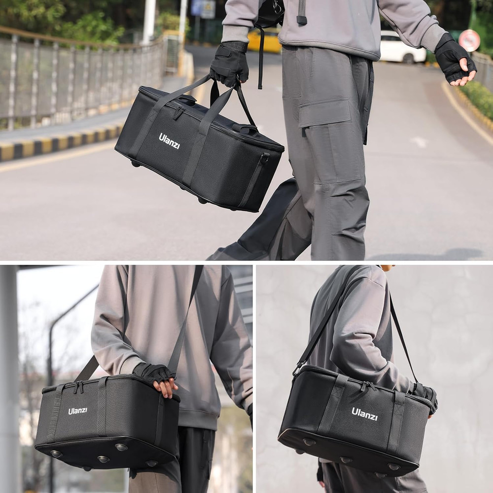 Durable Carrying Bag for Studio Lights & Softboxes with Shoulder Strap, 17.13