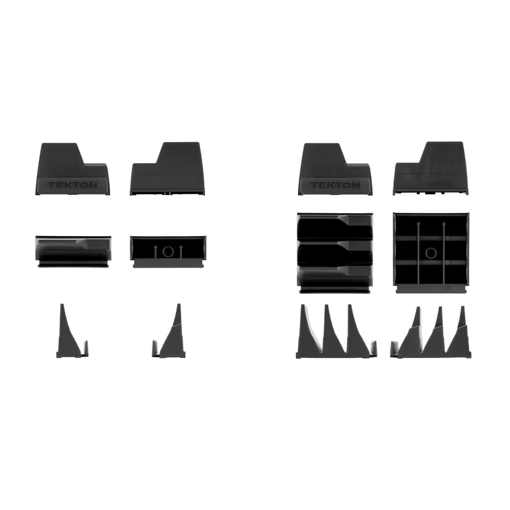 20-Tool Modular Slotted Wrench Organizer Set (Black)