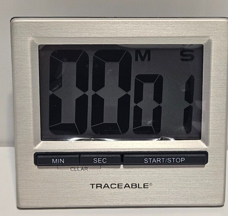 Traceable Giant Digital 5011LS Grainger Timer Large Digit 8GHH3 90012-87