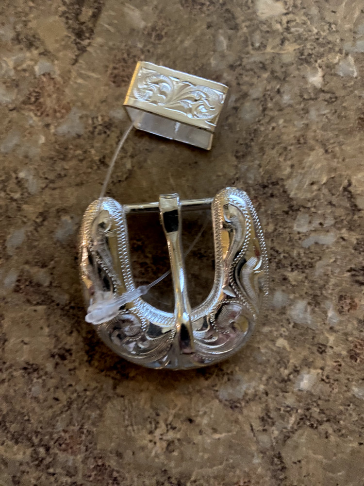 5/8" Hansen western gear headstall buckle