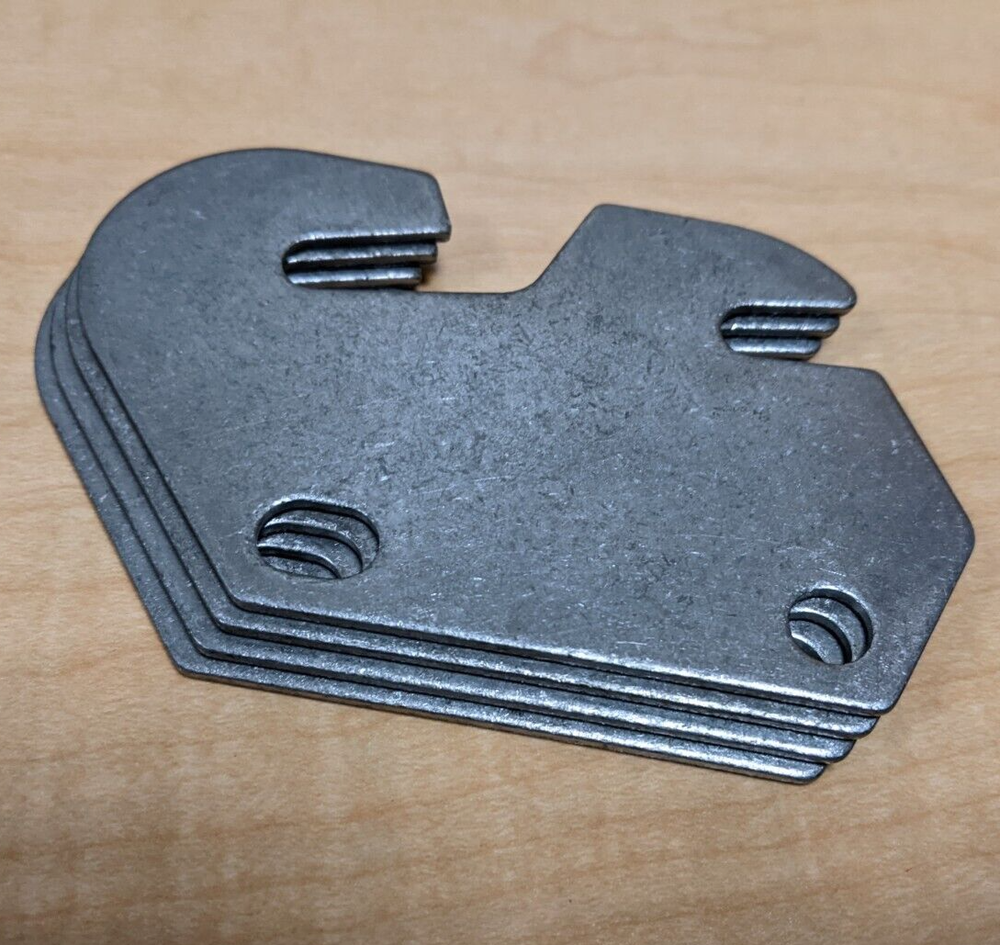 "Draw-Tite" Bed Rail Hooks bed side end connection connecting hardware plate