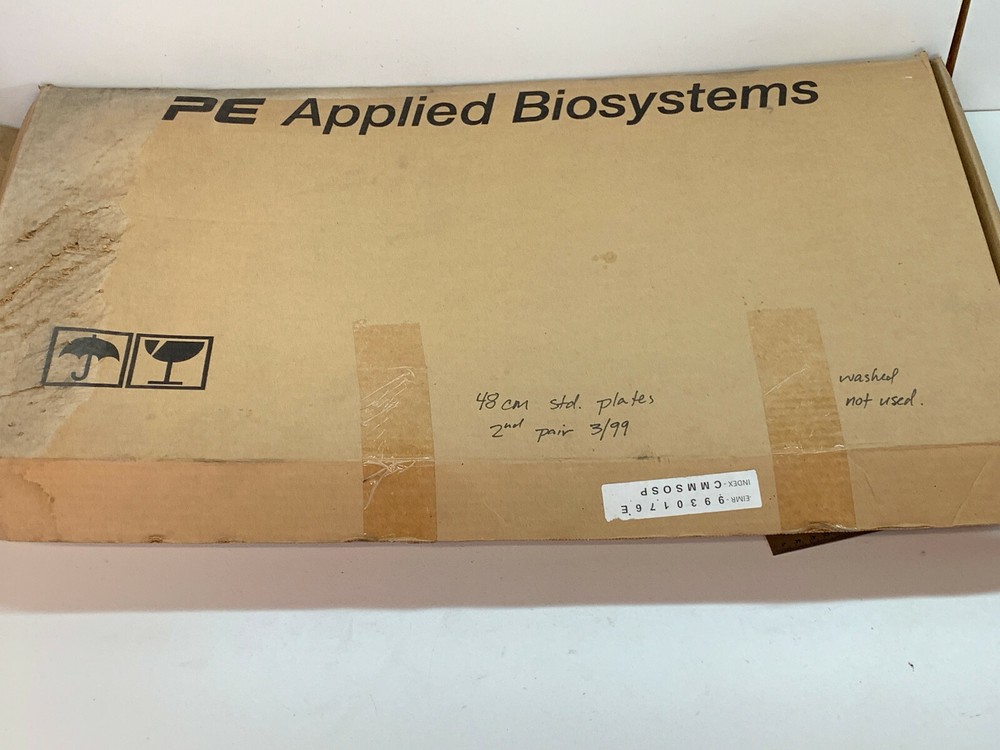 (2-Pack) Perkin Elmer Applied Biosystems 401838 Plain Glass Plate