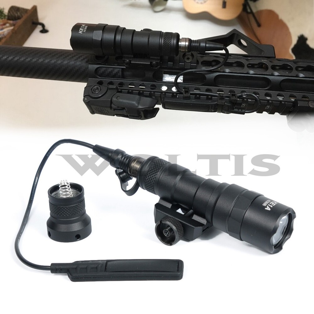 M300B Scout Light 400 Lumens Tactical Torch Flashlight LED Light w/ Tail Switch