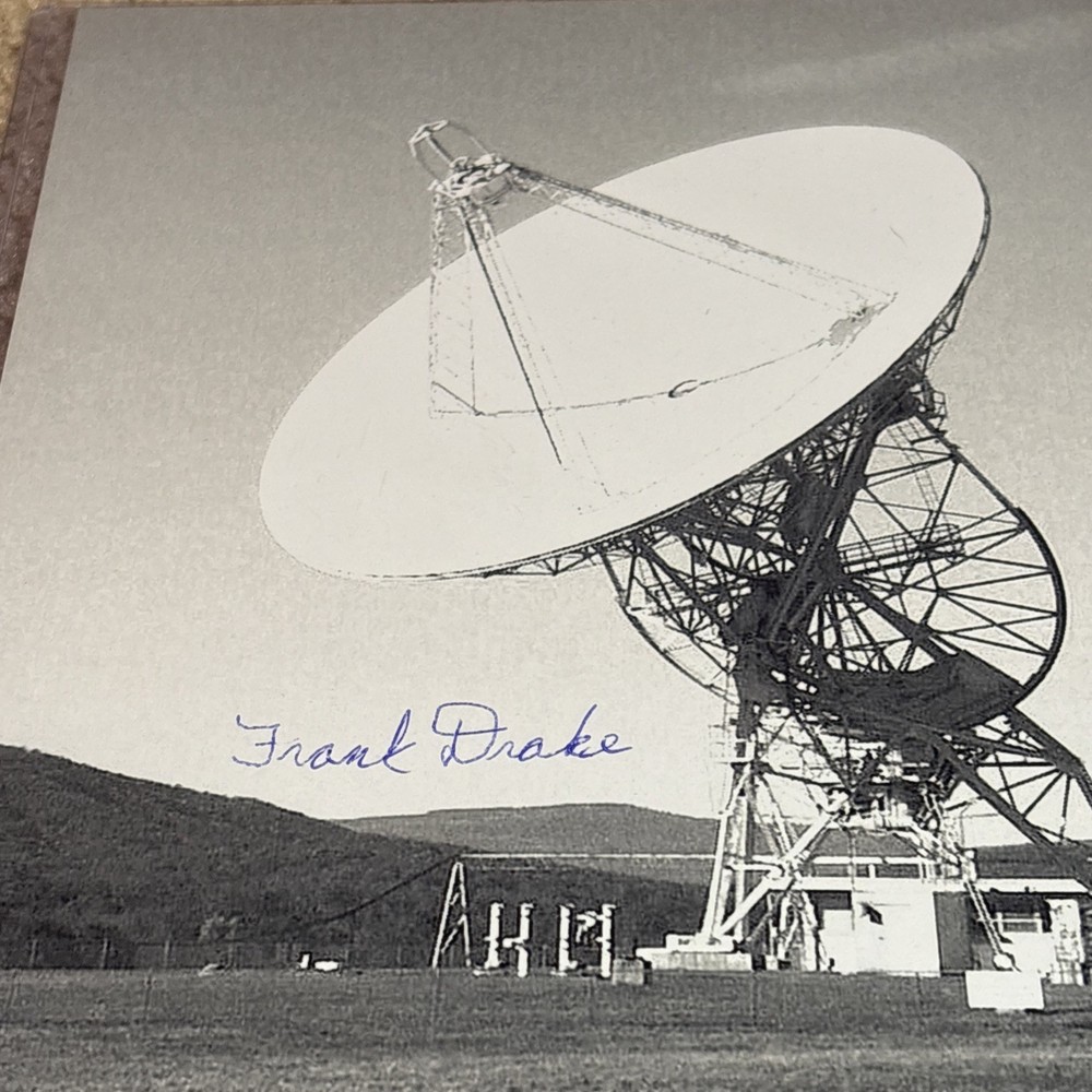 Frank Drake Signed Photo