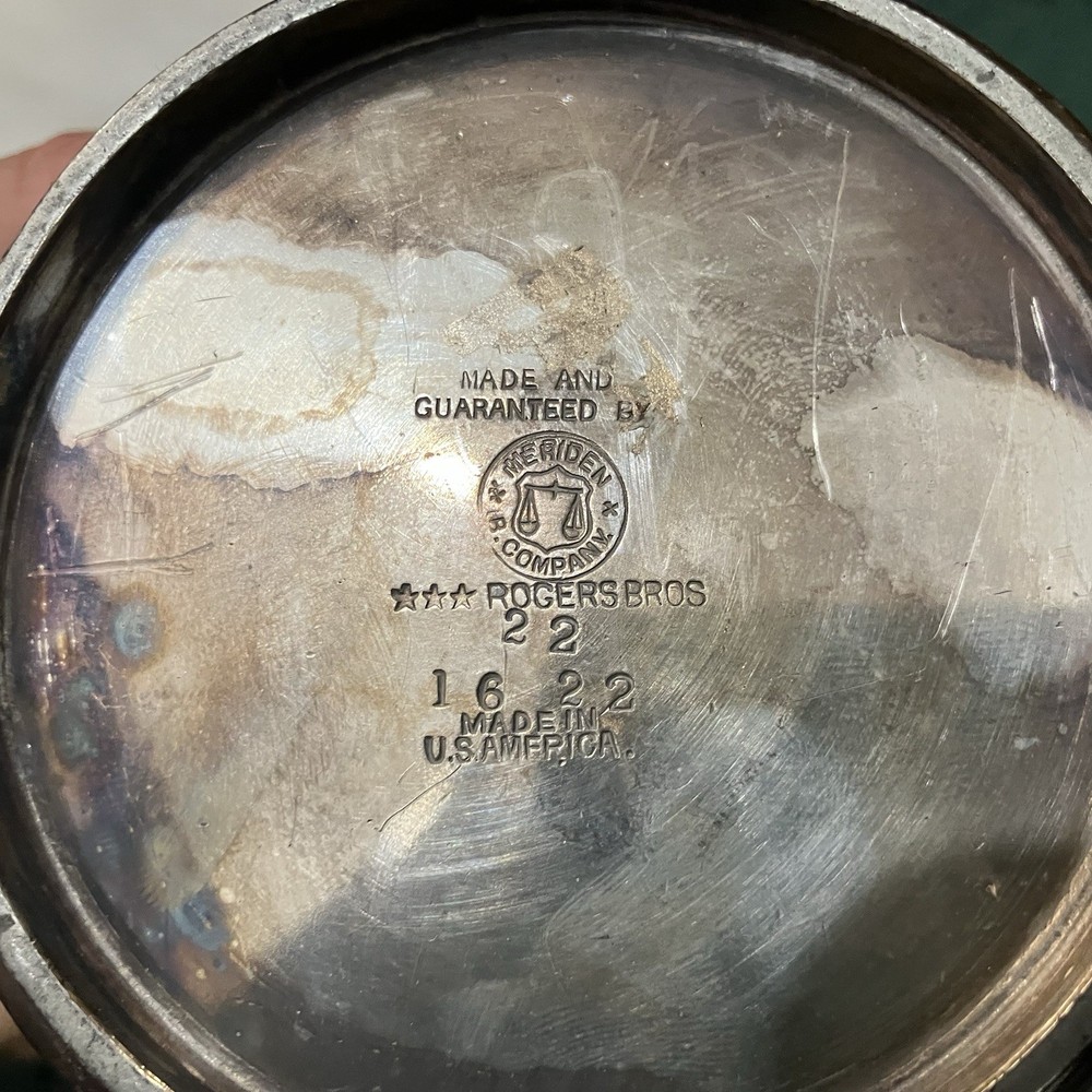 Possibly A Rogers Bros Silver-plate Sugar Bowl