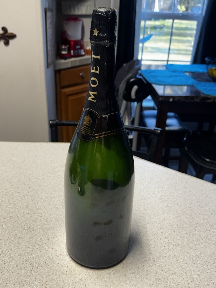 Moet & Chandon Nectar Imperial Champagne Dummy Empty Bottle Prop, Unopened