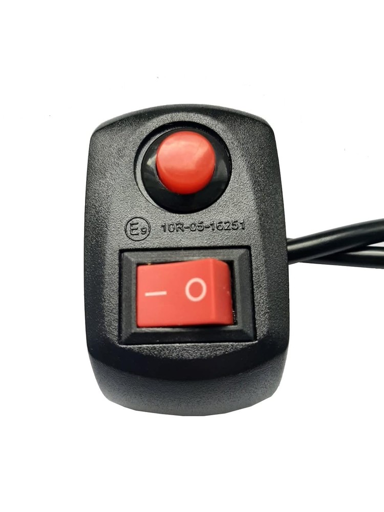 Bolt-on amber LED mini light bar flashing warning beacon 12V 24V + Controller