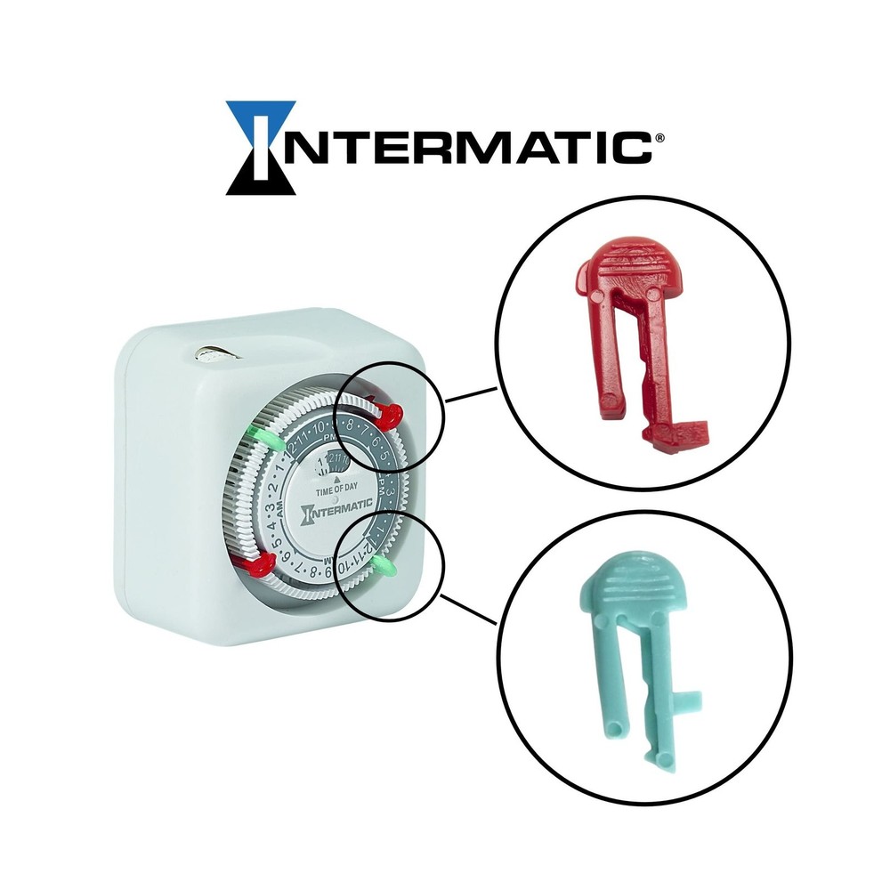 Intermatic Cycle Timer Clock ON/OFF Plastic Switch Trippers-P1000 PB PF1100Serie