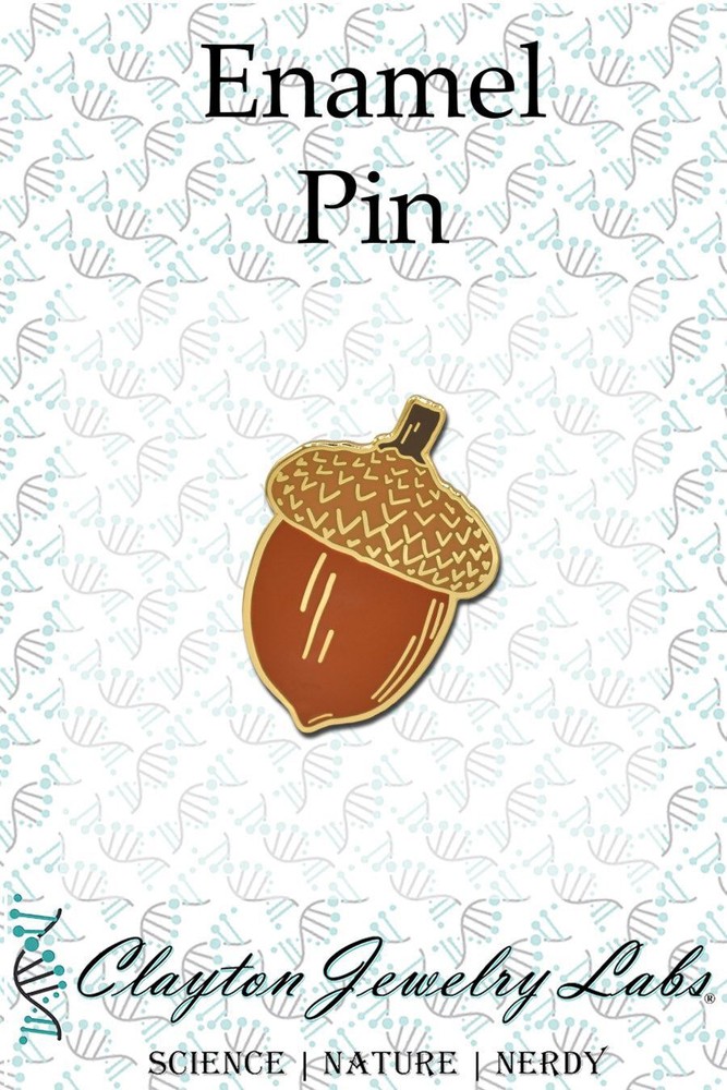 Acorn Oaknut Hard Enamel Pin