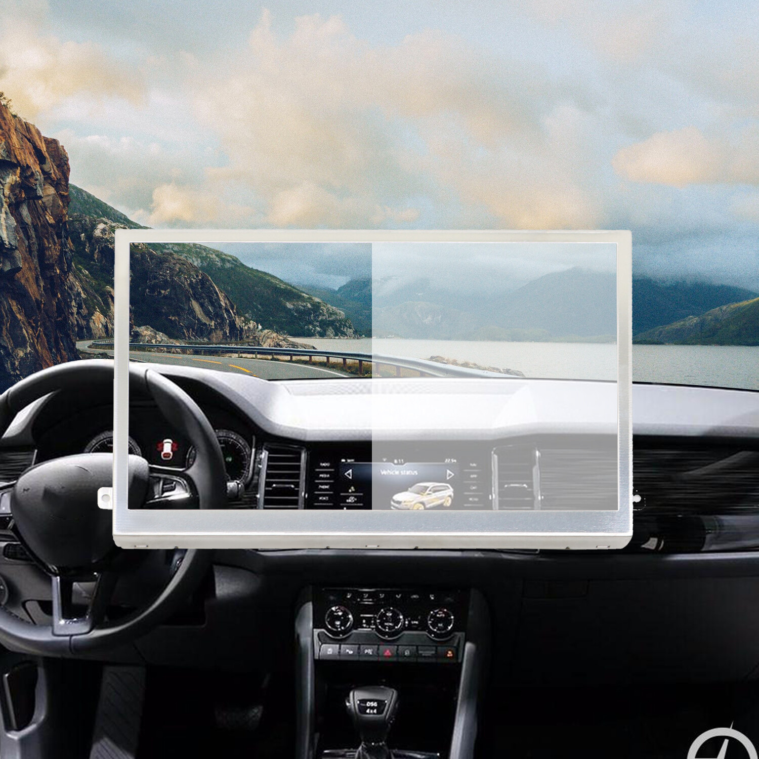 6.5" LCD Display Touch Screen TDO-WVGA0633F00045 For VW Skoda MIB STD2 684 200