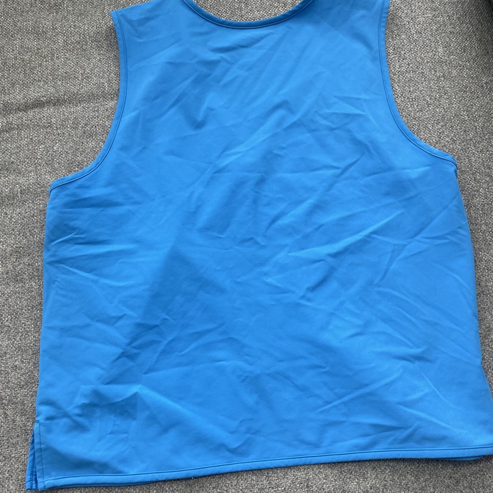 (#2) Walmart Medium Blue Employee Uniform Vest