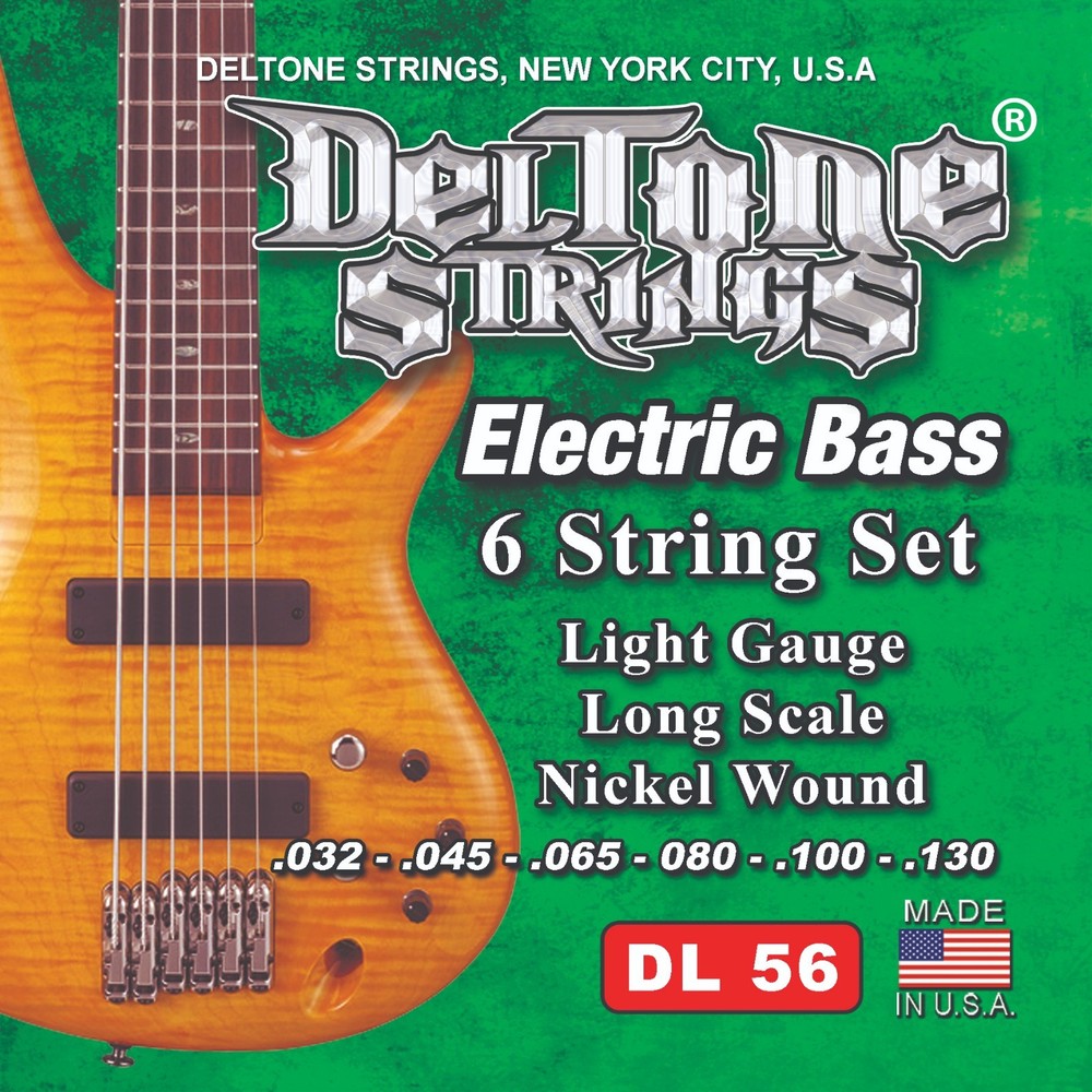 Electric Bass Strings  6  String Set .032/.130