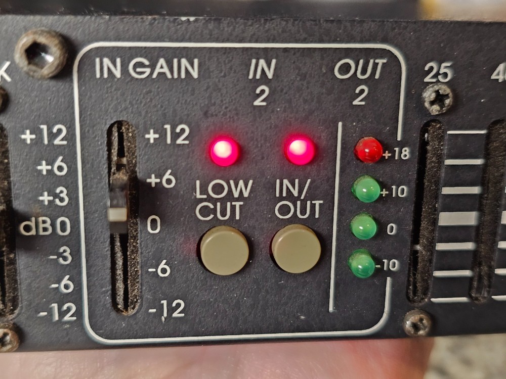 DOD SR430 QXLR Graphic Equalizer