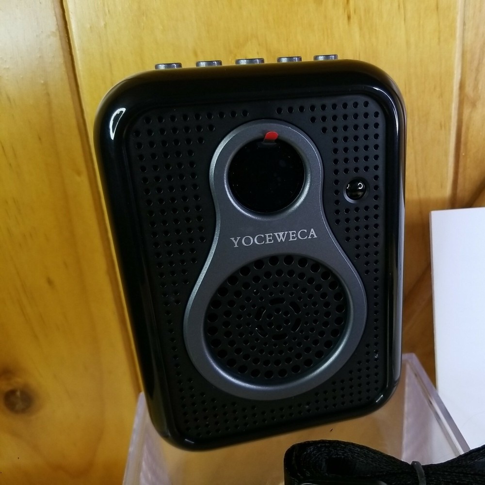 Voice Amplifier Portable with Wired Headset Microphone Speaker, Rechargeable