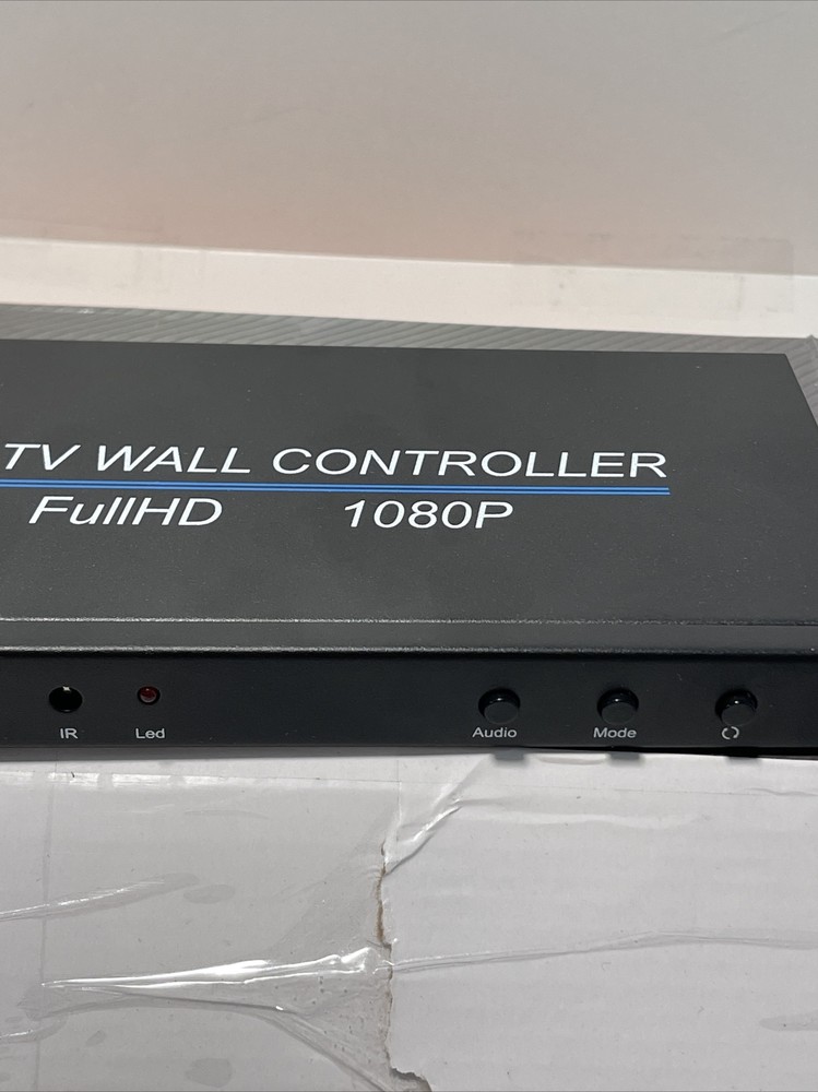 LED Video Wall Controller, Support 4 Outputs HDMI 1.3 Input Plug and Play 1080P