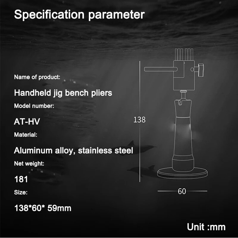Mini AT-HV Handheld Precision Vise Fixture Universal Adjustment Tool for Models