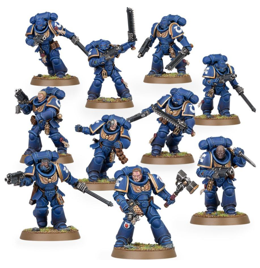 Assault Intercessors (5) - Space Marines - Warhammer 40K - NEW ON SPRUE